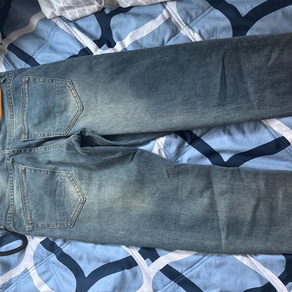 Men's Light Blue Jeans - Picture 2 of 4